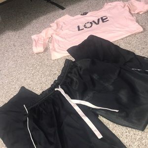 Vs Velvet PJ Set SZ SMALL